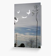 Tuch Sky Greeting Card