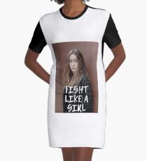 Alycia Debnam-Carey Graphic T-Shirt Dress