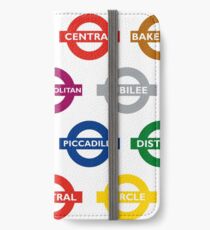 London Underground Signs Design iPhone Wallet/Case/Skin