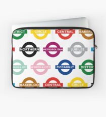 London Underground Signs Design Laptop Sleeve
