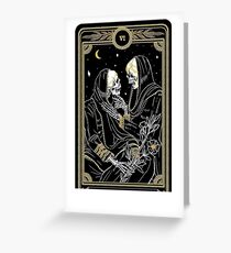 The Lovers Tarot Card Greeting Card