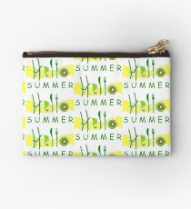 HOLA¡ verano Zipper Pouch