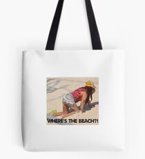snooki where's the beach sticker Tote Bag