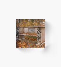 Bench Acrylic Block