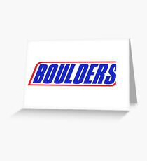 Boulders (Parody) Greeting Card