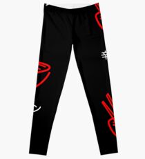 Spicy Ramen Noodles Neon Leggings