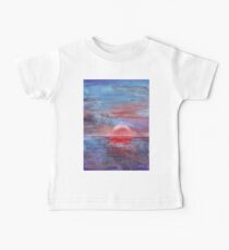 sunset sea 3 Baby Tee