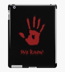 Dark Brotherhood iPad Case/Skin