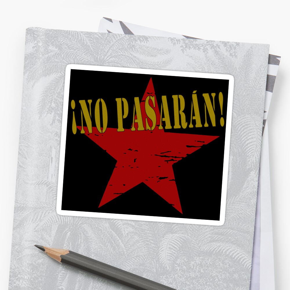 no-pasaran-sticker-by-paparaw-redbubble