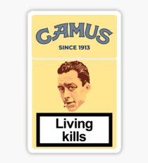 Philosopher Albert Camus Sticker