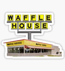 waffle house Sticker