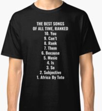 Toto "Africa" - Best Song Classic T-Shirt