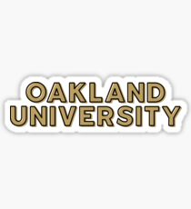 Oakland University - Style 10 Sticker