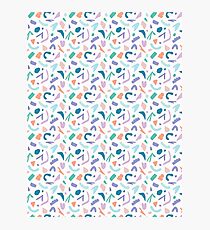 Abstract Cut Out Shapes Photographic Print