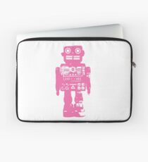 Pink Robot Laptop Sleeve