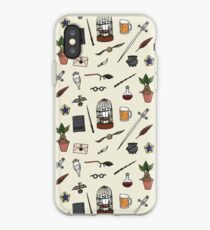 Eule und Zauberstab iPhone-Hülle & Cover