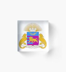 Yalta Coat of Arms (Crimea) Acrylic Block