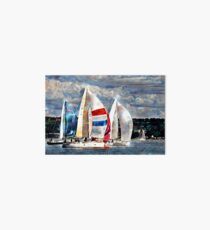 Sailboat Race Art Board