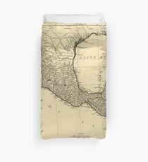 Map of Mexico (1779) Duvet Cover