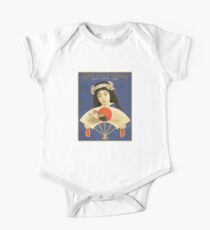 Toyo Kisen Kaisha (Steamship Company) Japanese Beauty Vintage Poster Design One Piece - Short Sleeve