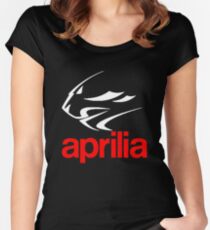 Aprilia Women's Fitted Scoop T-Shirt