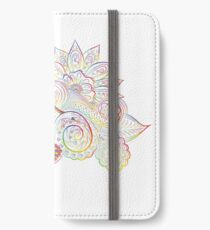 Mandala Floral rainbow Design iPhone Wallet/Case/Skin