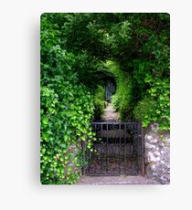 The Shed At The End Canvas Print