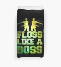 Floss Dance Floss wie ein Boss Galaxy Green Bettbezug