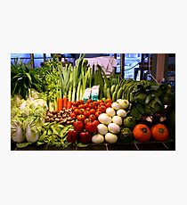 Vegetables, Chiang Mai, Thailand Photographic Print