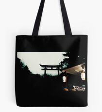 Eerie Torii Shrine Tote Bag
