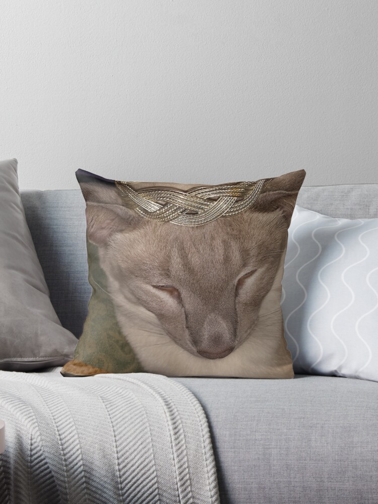 siamese cat pillow