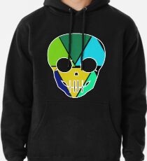 colorful skull Pullover Hoodie