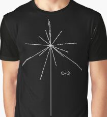 Earth Pulsar Coordinates Graphic T-Shirt