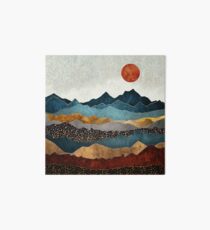 Amber Dusk Art Board