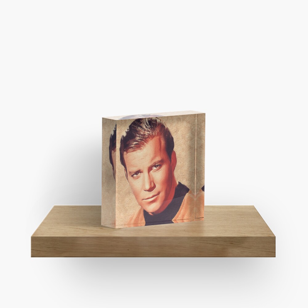 William Shatner, Actor Acrylic Block