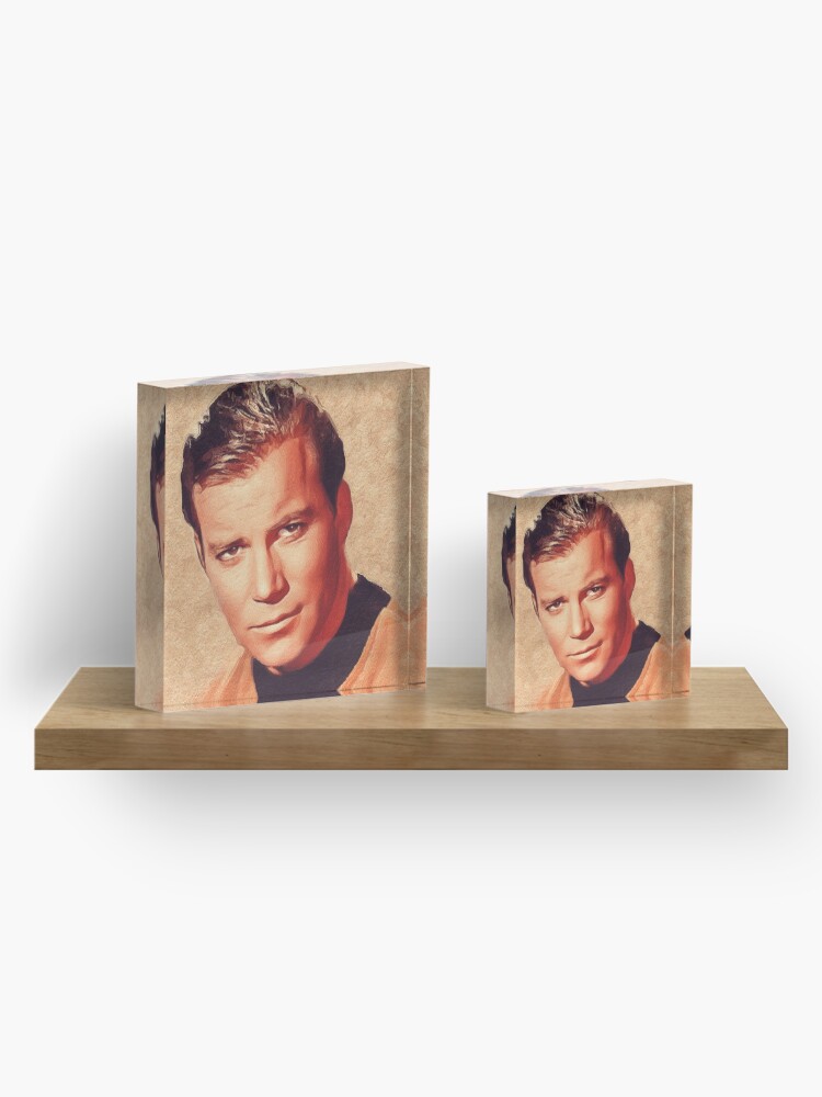 Alternate view of William Shatner, Actor Acrylic Block