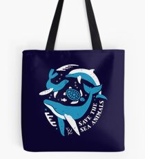 Rette die Tiere - gefährdete Tiere Tote Bag