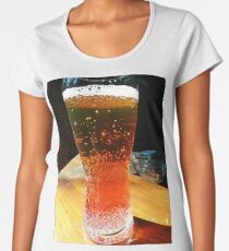 Energy, beer, colors, macro, drink, photography Women's Premium T-Shirt
