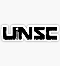 Halo | United Nations Space Command | Weathered Sticker