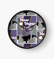 Vintage New Vegas Skyline Clock