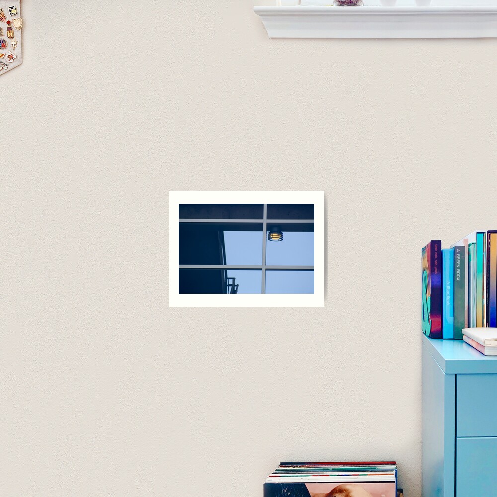 Airport Parking Lights Art Print