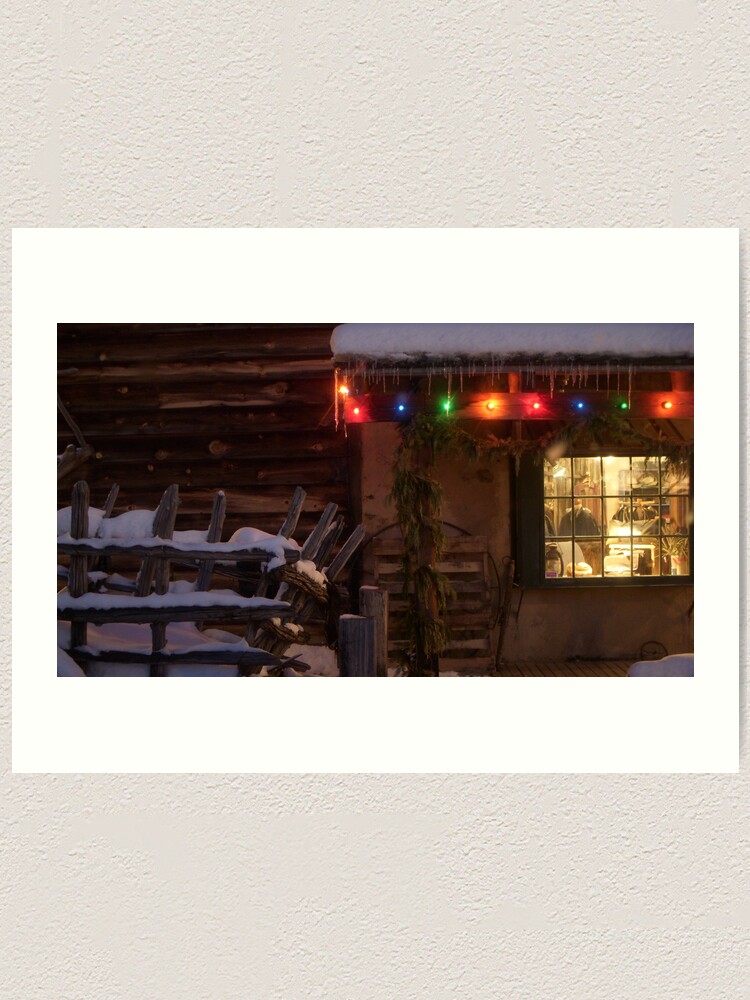 Alternate view of Holiday Lights Art Print