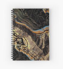 Golden Canyons Spiral Notebook