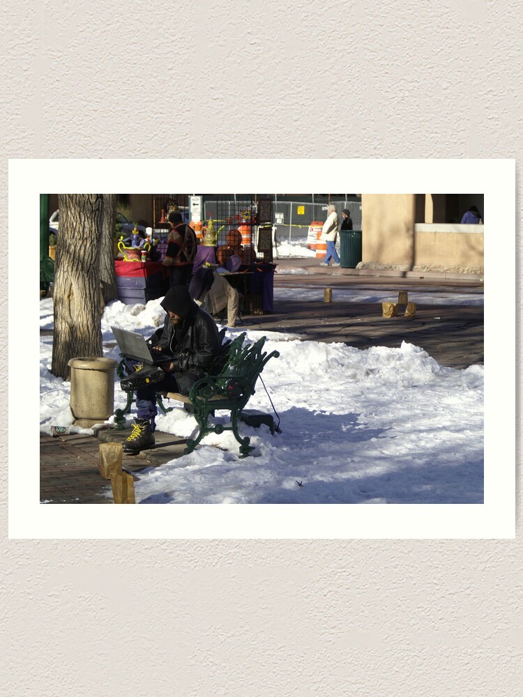 Alternate view of High Tech Winter Gear Art Print
