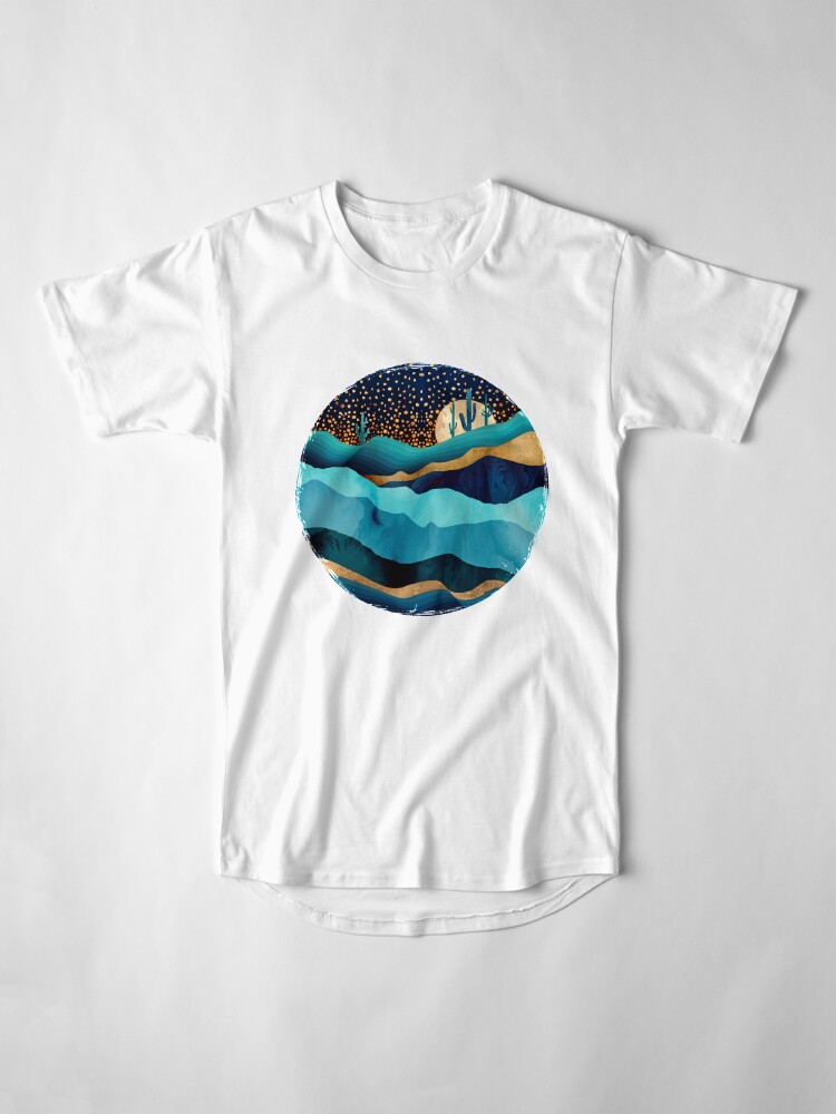 Alternate view of Indigo Desert Night Long T-Shirt