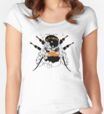 Bumblebee Colour Women's Fitted Scoop T-Shirt