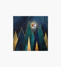Metallic Peaks Art Board