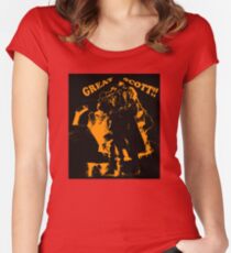 Back to the future Women's Fitted Scoop T-Shirt