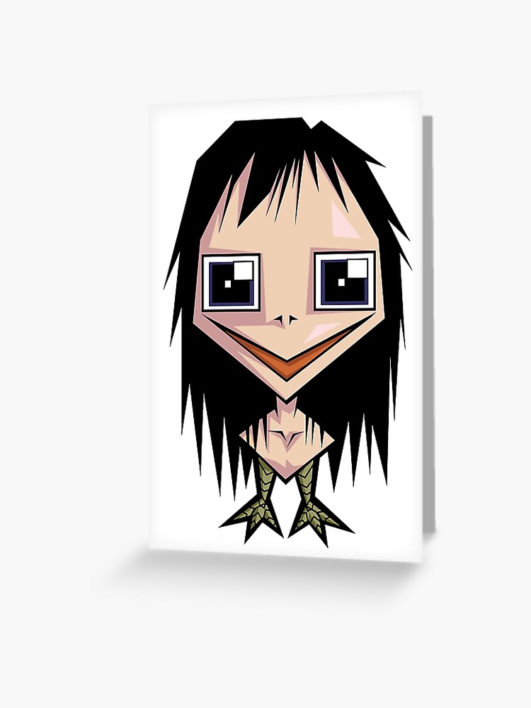 Momo Challenge How To Draw Easy Kawaii Greeting Card By Lefad