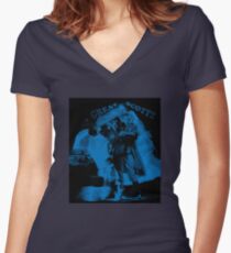 back to the future Women's Fitted V-Neck T-Shirt